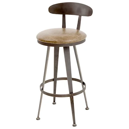 Aries Swivel Bar Stool